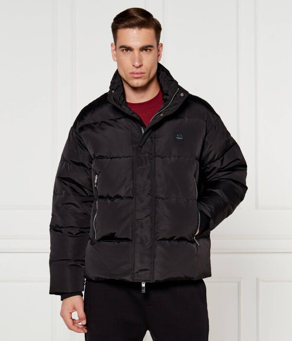 

Пуховик Regular fit Armani Exchange, черный