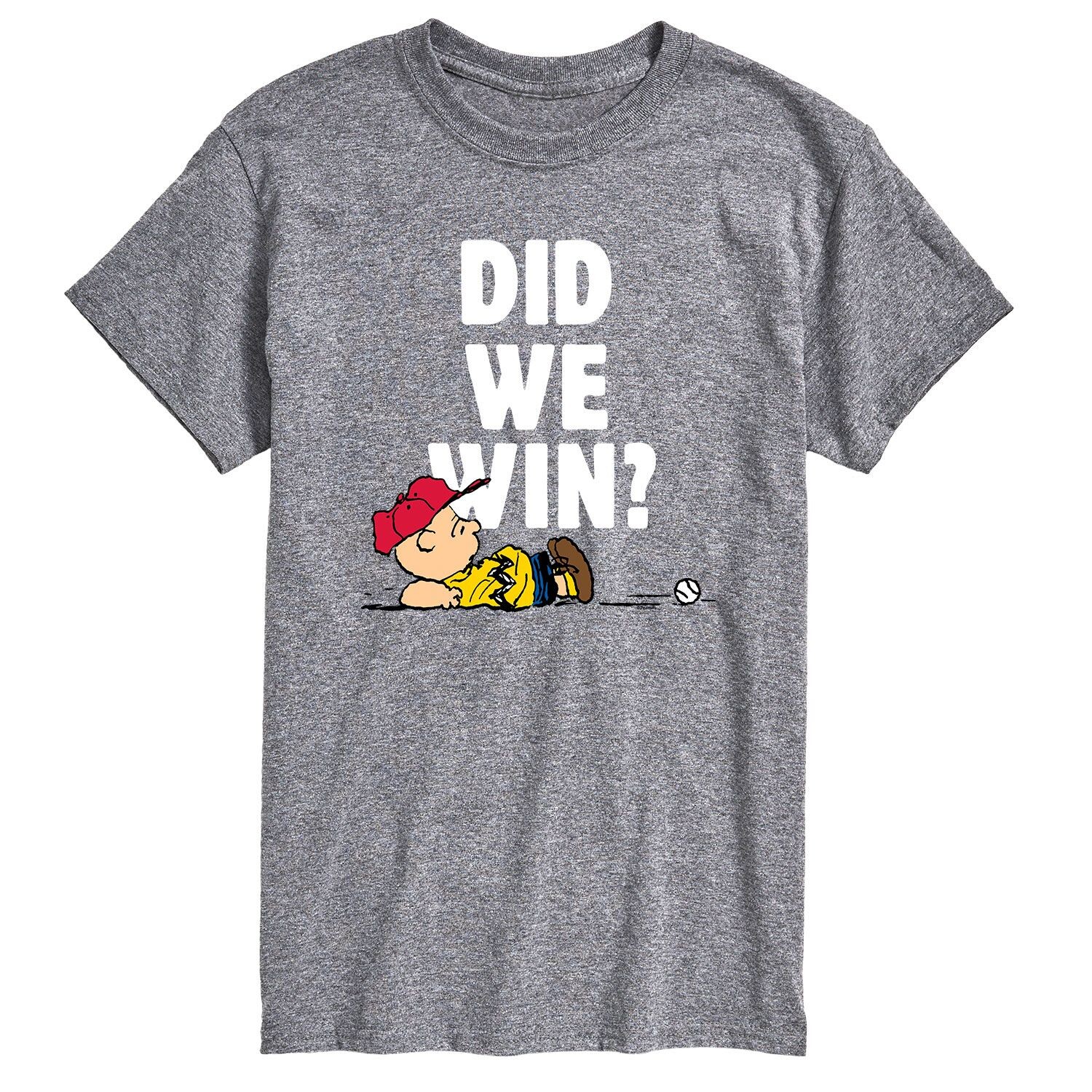 

Футболка Big & Tall Peanuts, мы выиграли Licensed Character