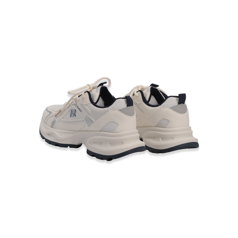 Кроссовки RENBEN Lifestyle Shoes Women's Low-top White/Blue, белый/синий — фото 4