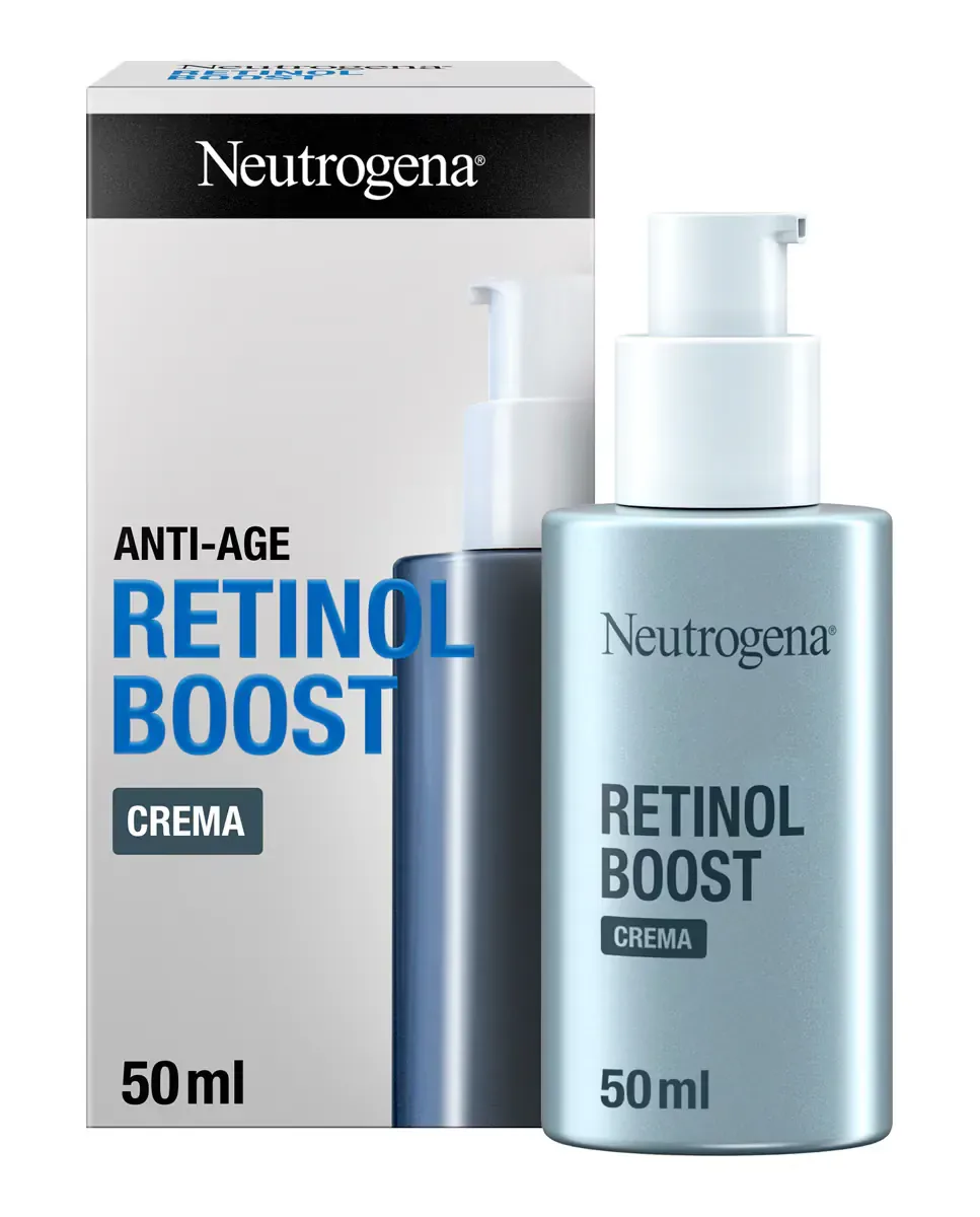 Крем для лица Neutrogena — Антивозрастной увлажняющий и укрепляющий Retinol Boost