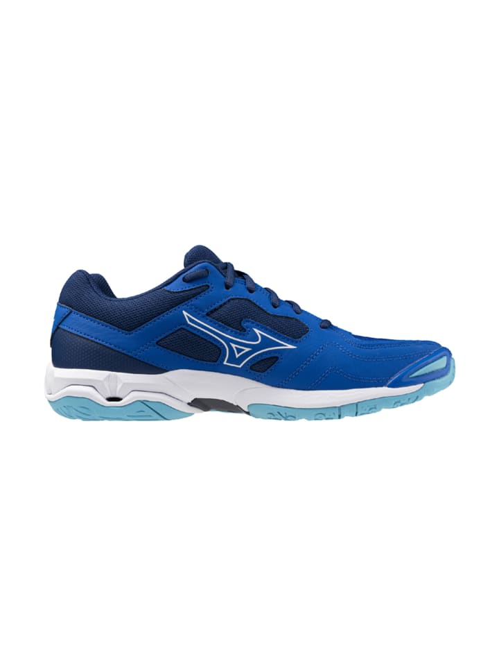 

Кроссовки на шнуровке Mizuno, синий