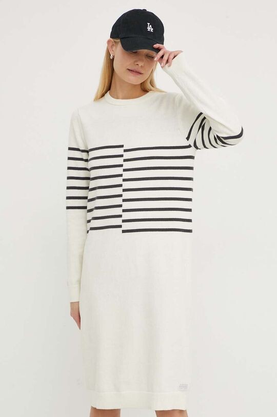 

Платье из смесовой шерсти G-Star Raw, бежевый