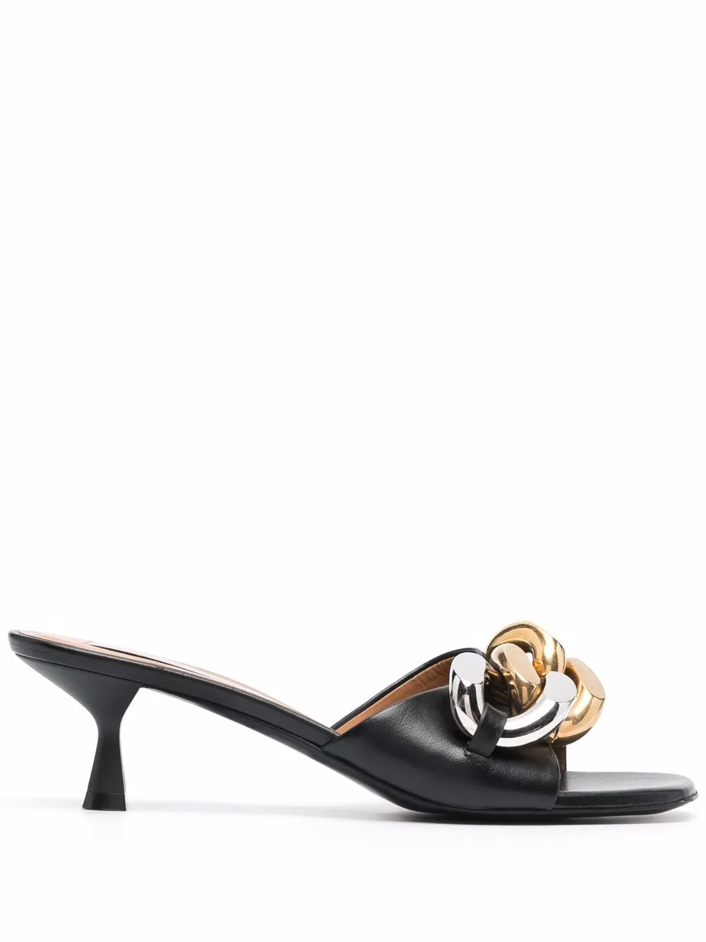 Босоножки с цепочкой STELLA MCCARTNEY, черный