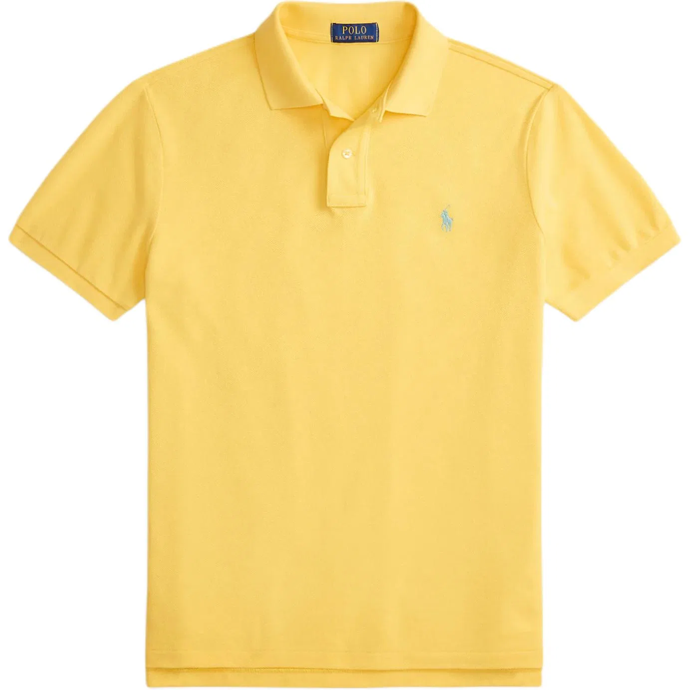 Поло с рифленой текстурой Polo Ralph Lauren, Yellow