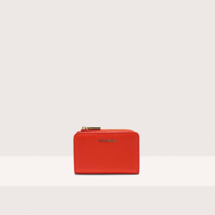 

Кошелек Coccinelle Metallic Soft, цвет Gazpacho