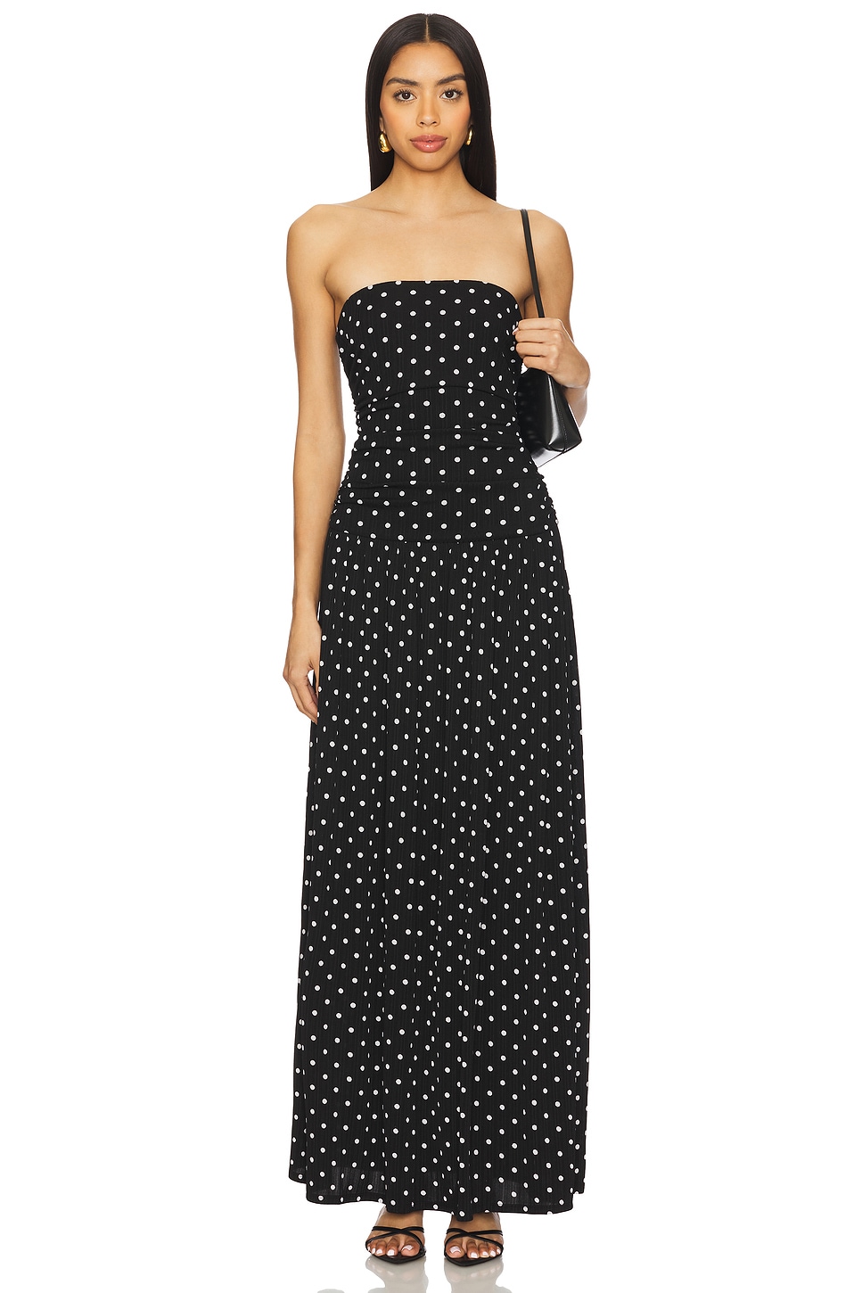 

Maxi-платье Paraisa от More To Come, black polka dot