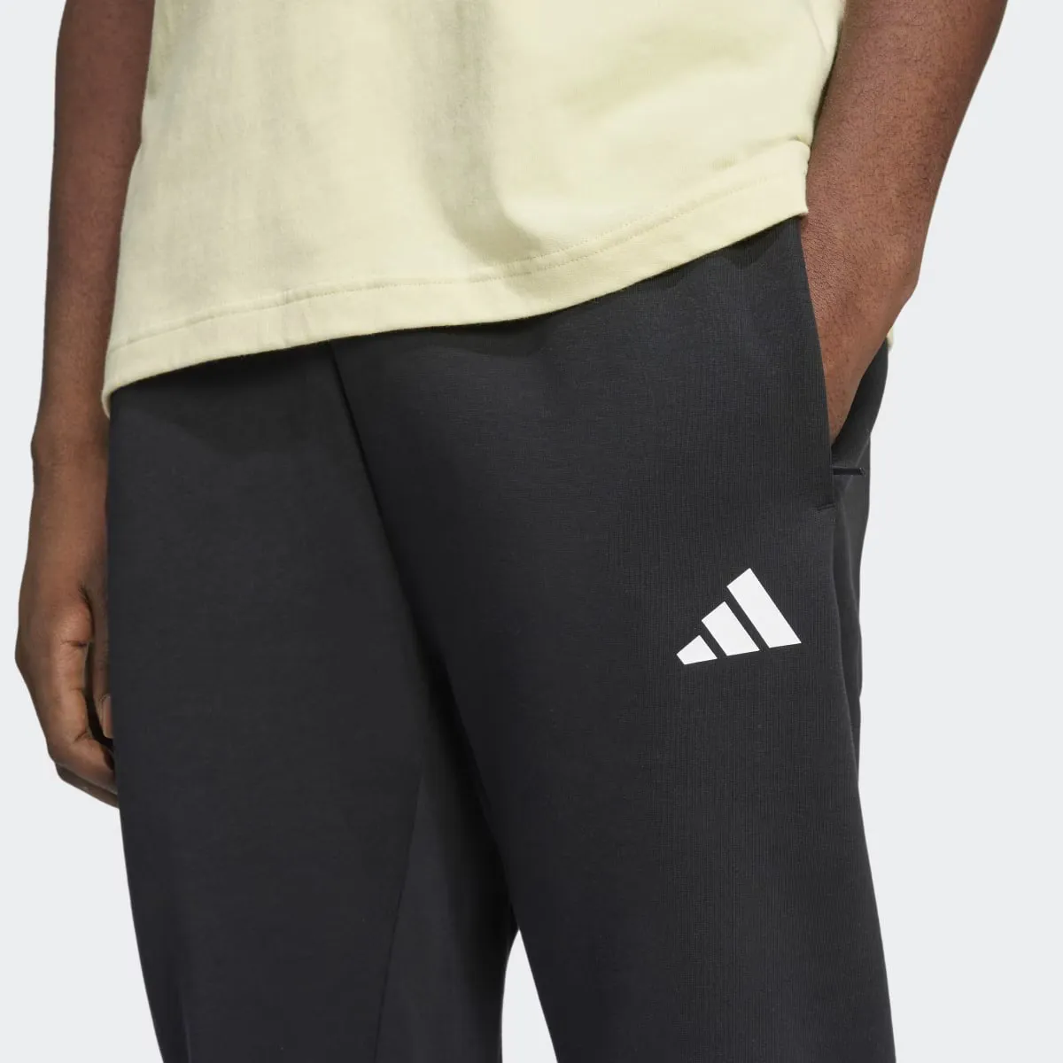 Мужские брюки Adidas Future Icons с тремя полосками, черный — фото 3