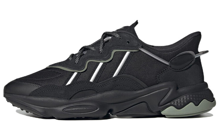 Кроссовки Adidas Originals Ozweego Black Silver Metallic