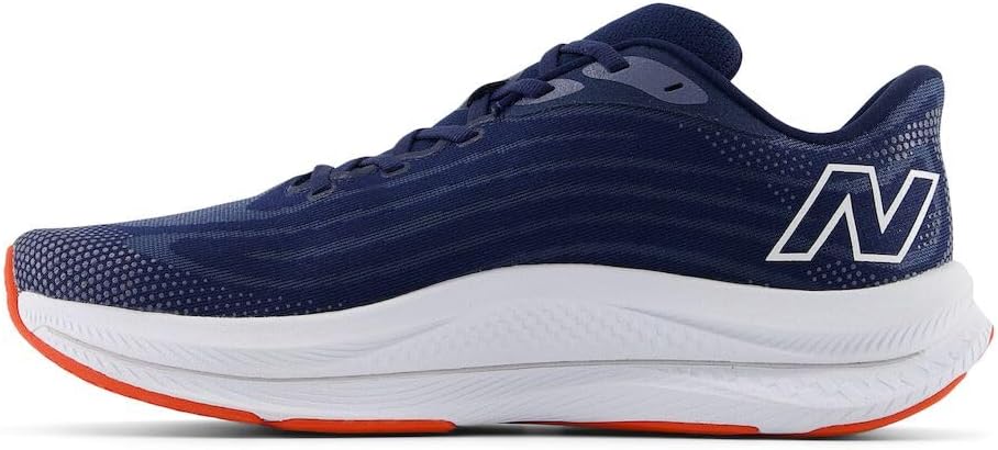 Мужские кроссовки для бега New Balance FuelCell Walker Elite V1, белый/синий/темно-синий — фото 2