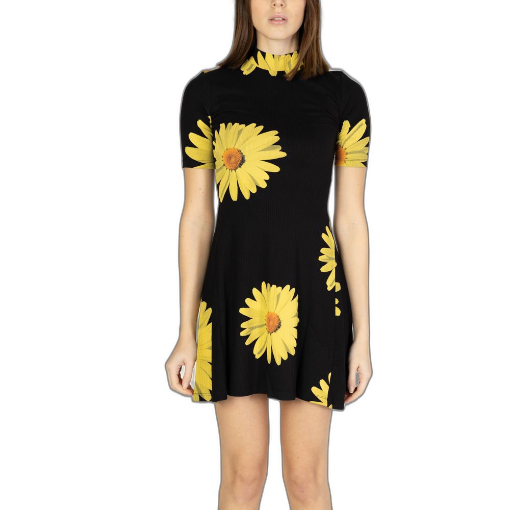 

Черное вискозное платье Desigual