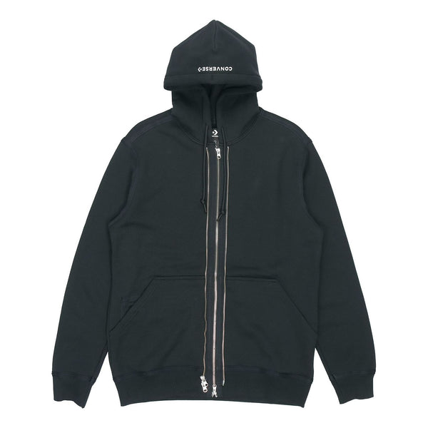 

Куртка all-zipper hooded jacket men black Converse, черный
