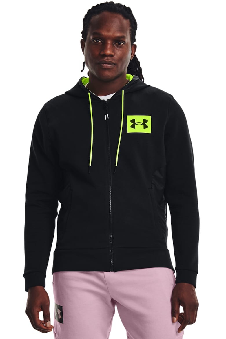 

Спортивная толстовка Summit на молнии с контрастами Under Armour, черный