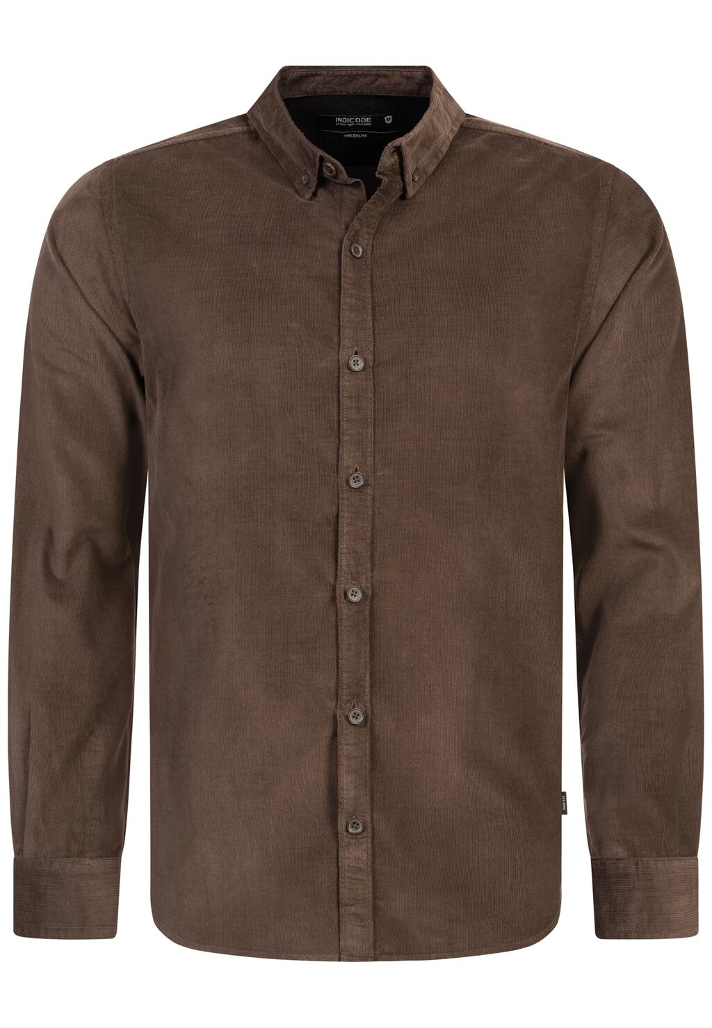 

Рубашка RYAN INDICODE JEANS, цвет dk brown