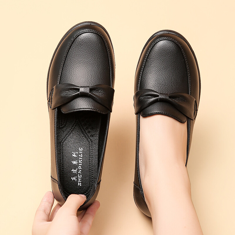 Туфли женские повседневные Women's Casual Shoes Women's Black Egchi — фото 2