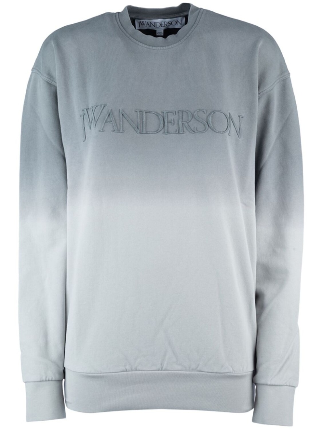 

Толстовка с вышитым логотипом JW Anderson, серый