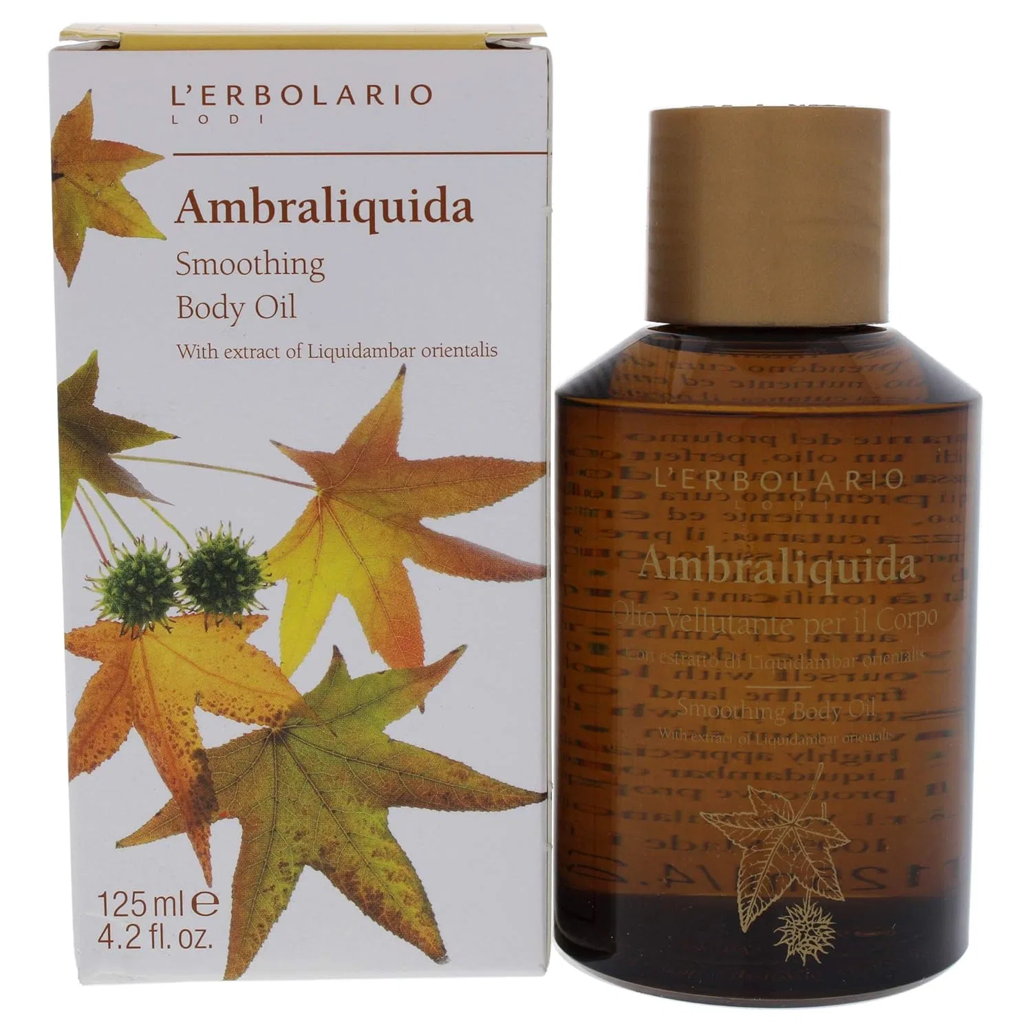 Масло для тела Ambraliquida от L'Erbolario, 125 мл L'Erbolario