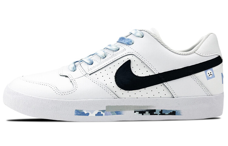 

Кроссовки Nike SB Delta Skateboard Shoes Unisex Low-Top White Black Blue