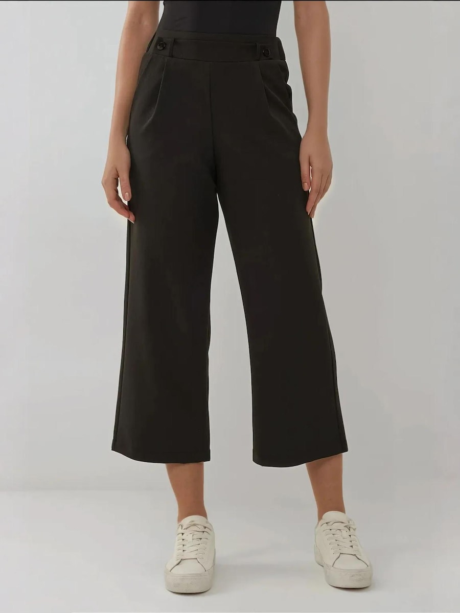 

Широкие брюки со складками спереди Hiccup, черный