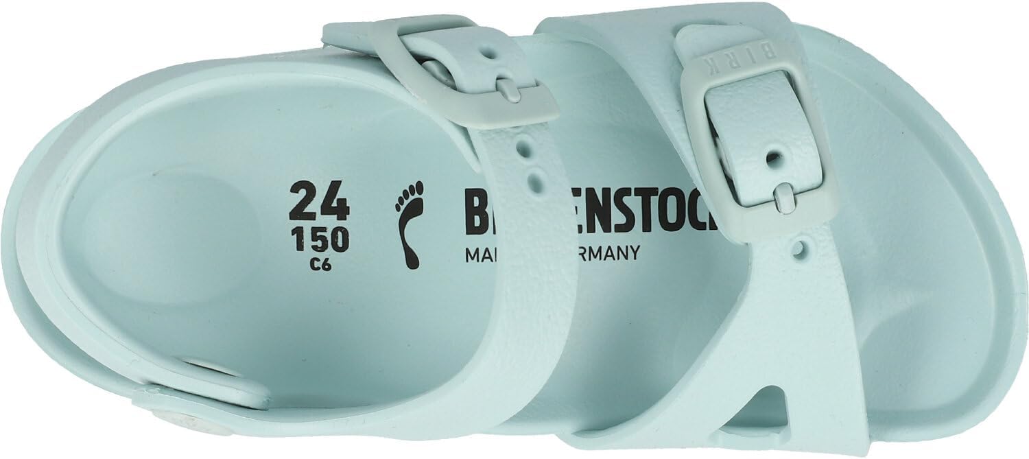 Детские мюли Birkenstock Arizona для мальчиков и девочек, зеленый — фото 4