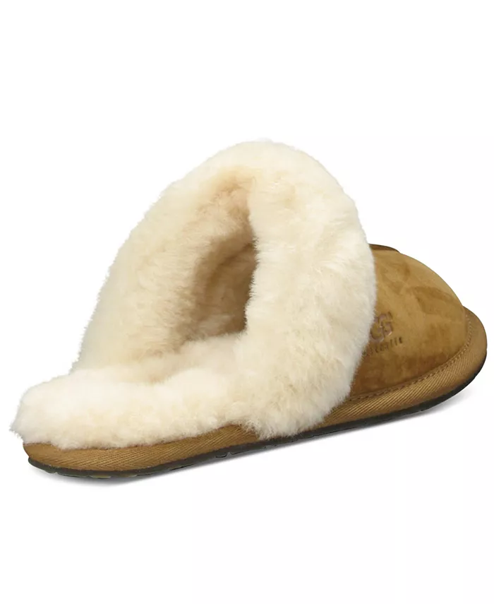 Женские тапочки Scuffette II Slip On Ugg, коричневый — фото 3