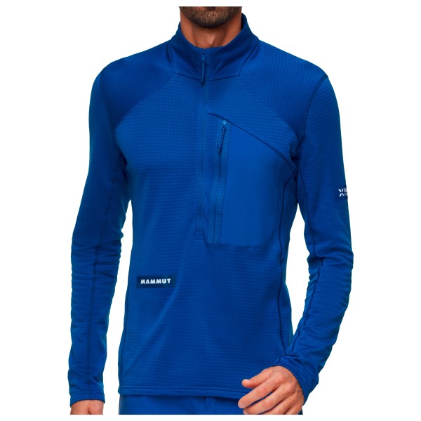 

Куртка флисовая Eiger Nordwand Advanced First Layer с застежкой-молнией на половину длины Mammut, синий