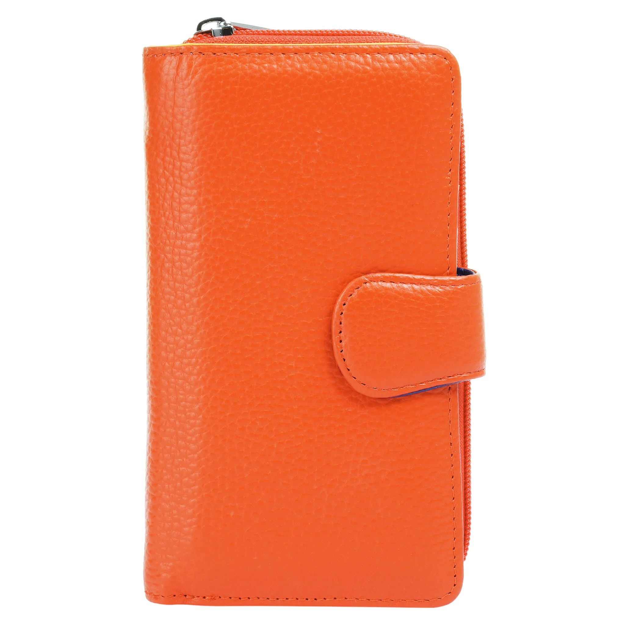 

Кошелек Samantha Look, натуральная кожа, производство Италия, цвет Orange
