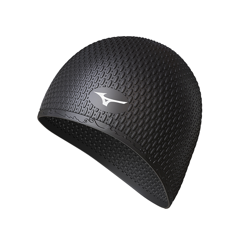 

Силиконовая шапочка для плавания унисекс Mizuno, черный