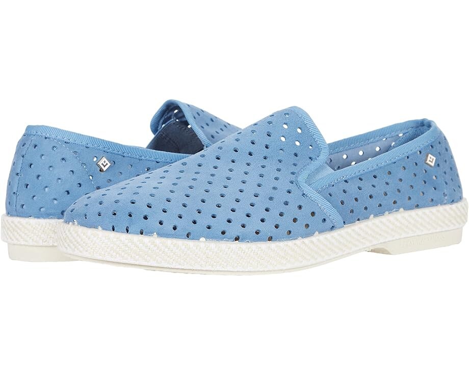 

Лоферы Rivieras Classic Suede Punch, светло-синий
