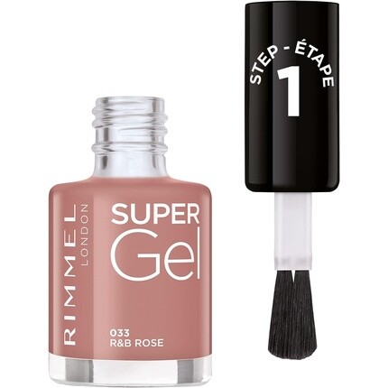 

Лак для ногтей London Super Gel 033 R&B Rose, Rimmel