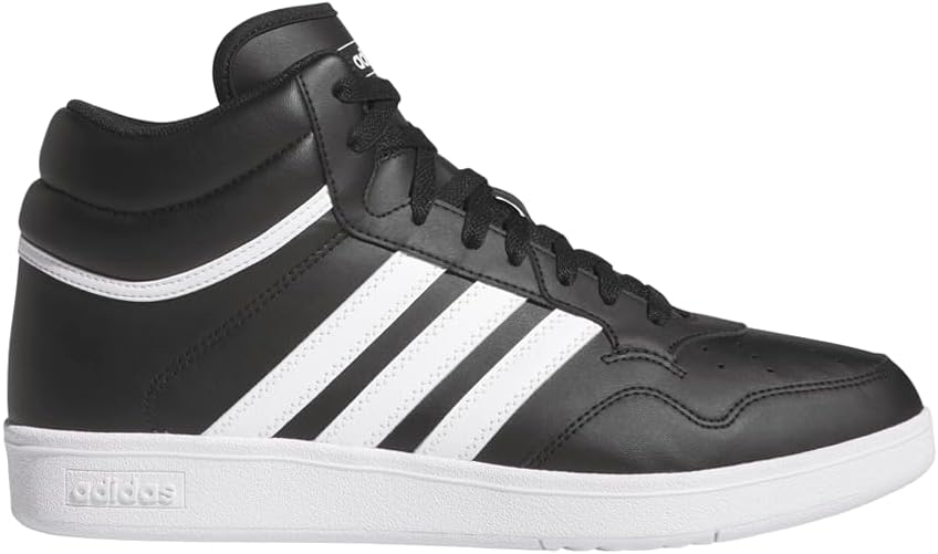 

Баскетбольные кроссовки Adidas Hoops 4.0 Mid Top для мужчин и женщин, белый/черный
