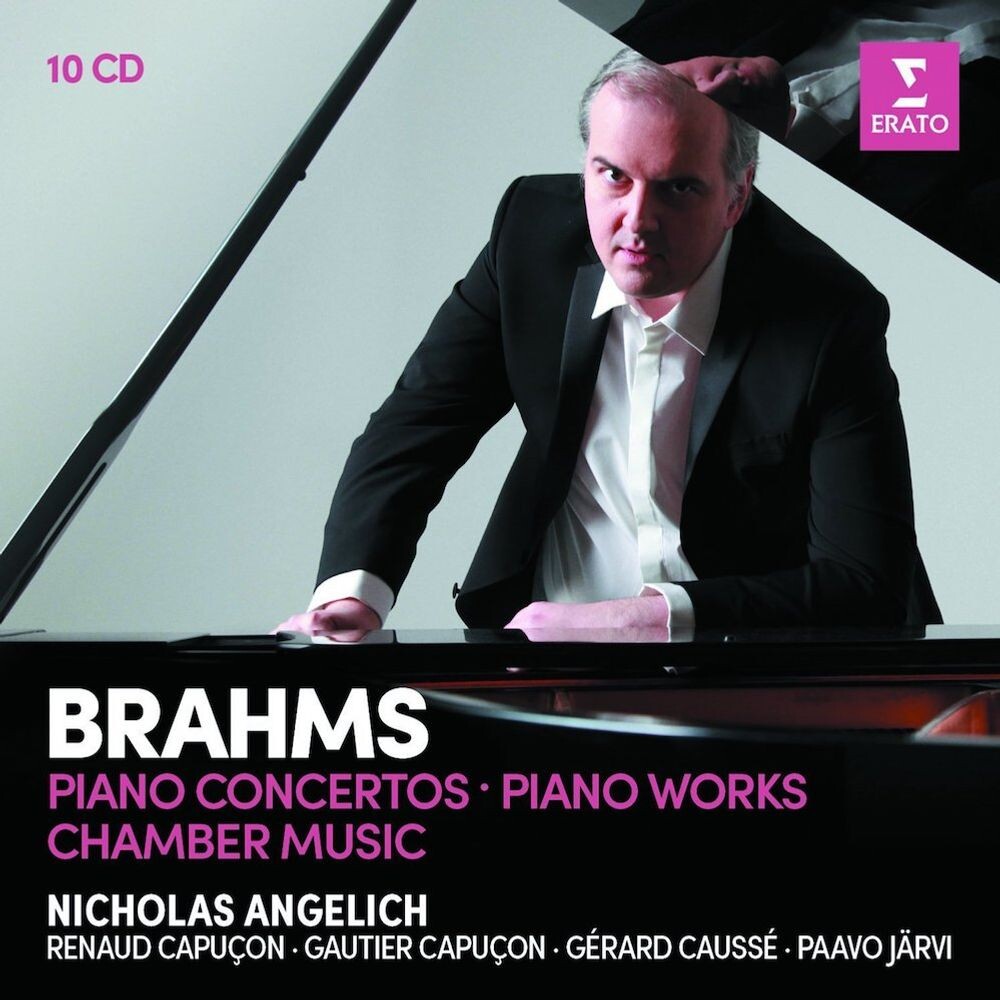 

Диск CD Brahms: Piano Concertos, Piano Works, Chamber Music [Box Set] - Johannes Brahms, Nicholas Angelich