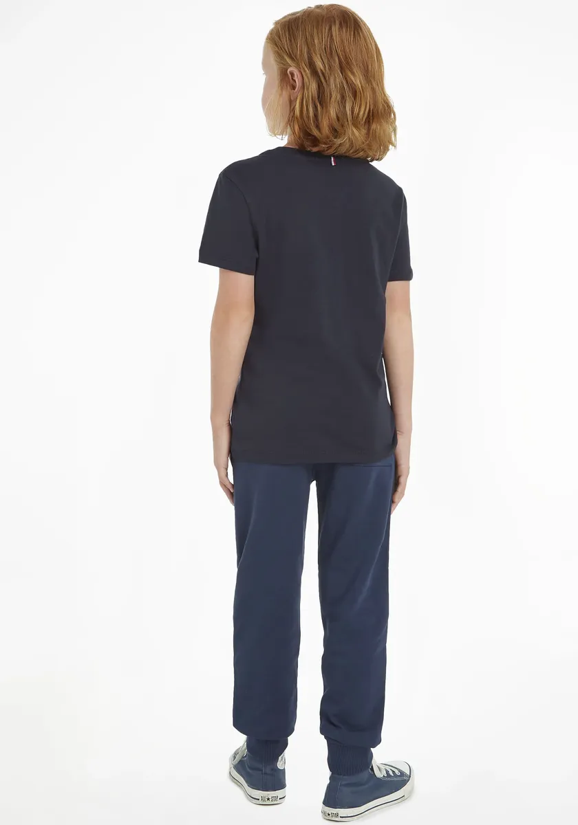 Футболка Tommy Hilfiger "BOYS BASIC CN KNIT", цвет морской волны — фото 2