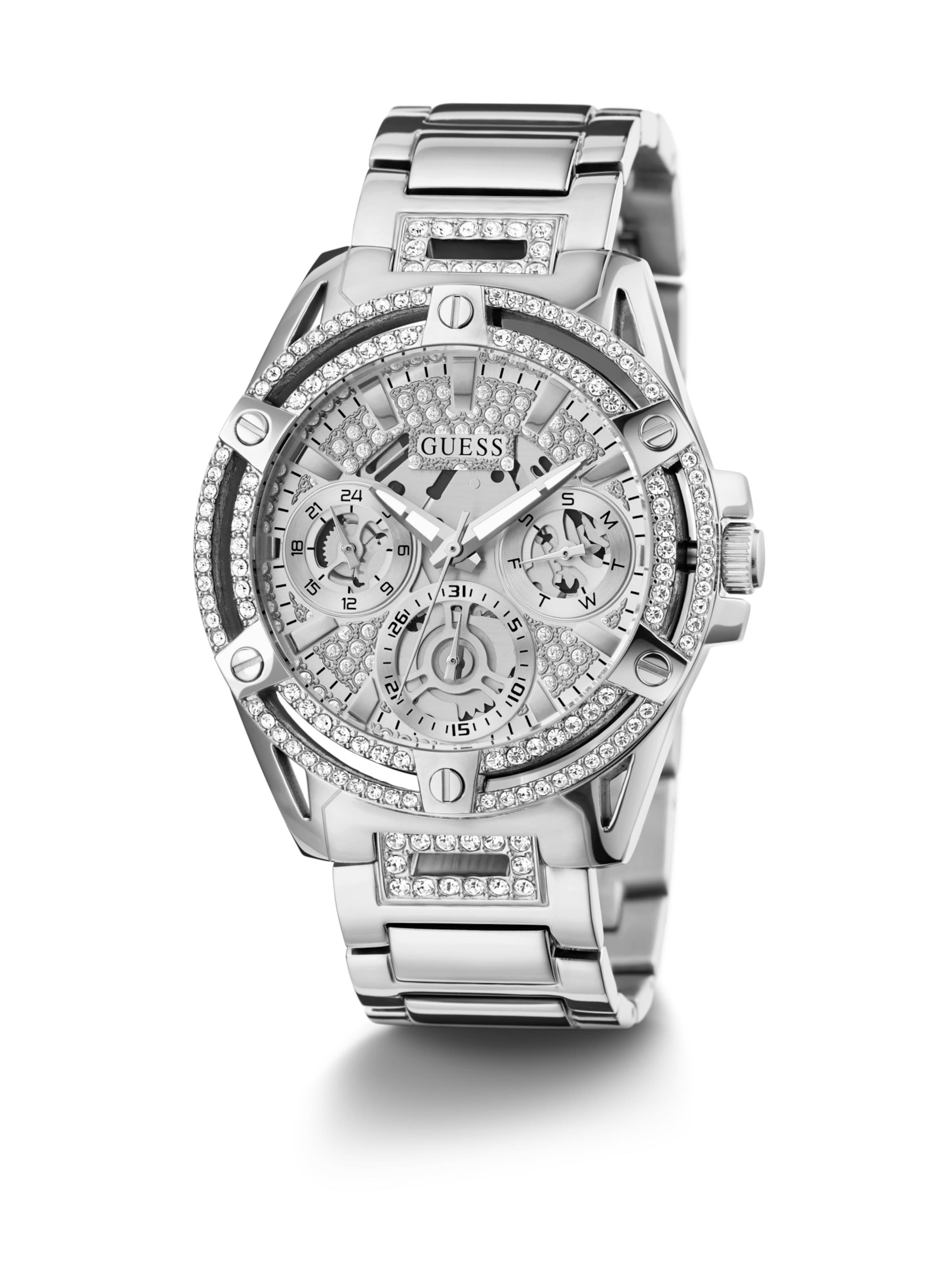 

GUESS Часы Analog 'Queen' в серебристом цвете