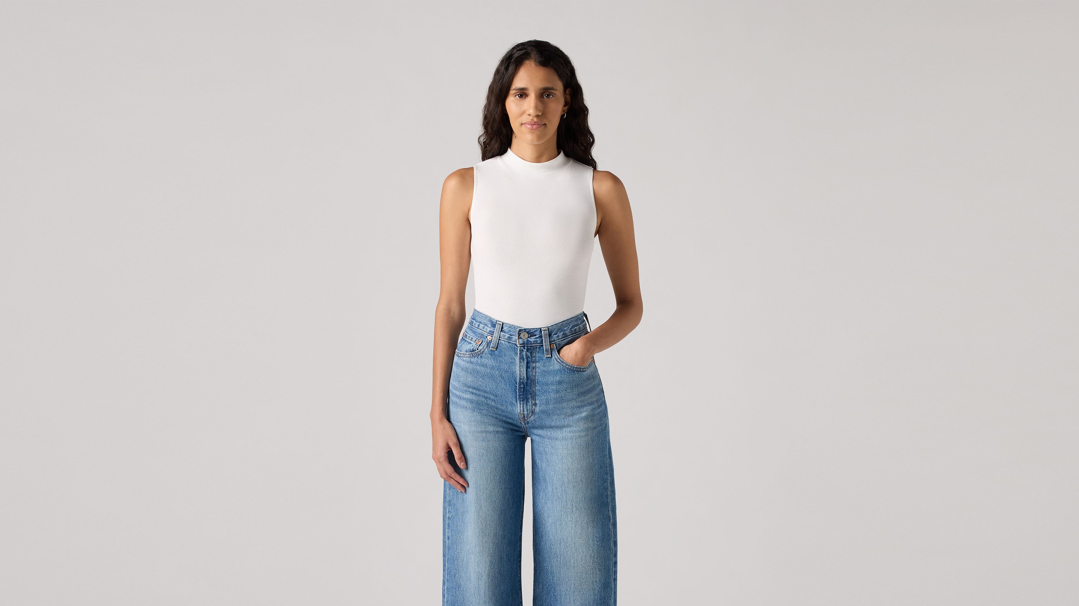 

Легкая майка Levi's, цвет White