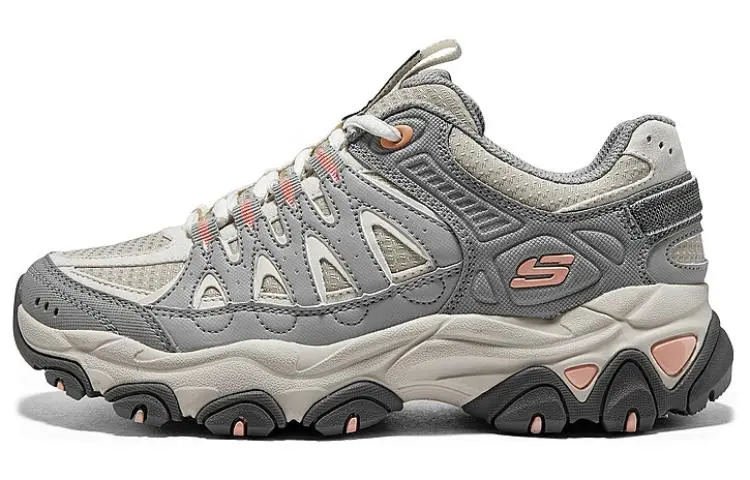 

DLITES Кроссовки женские с низким верхом, белые/серые Skechers