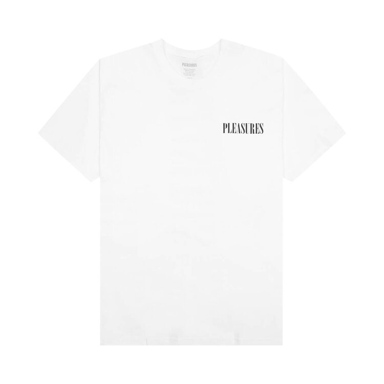 

Футболка Pleasures Vertical T-Shirt, белый