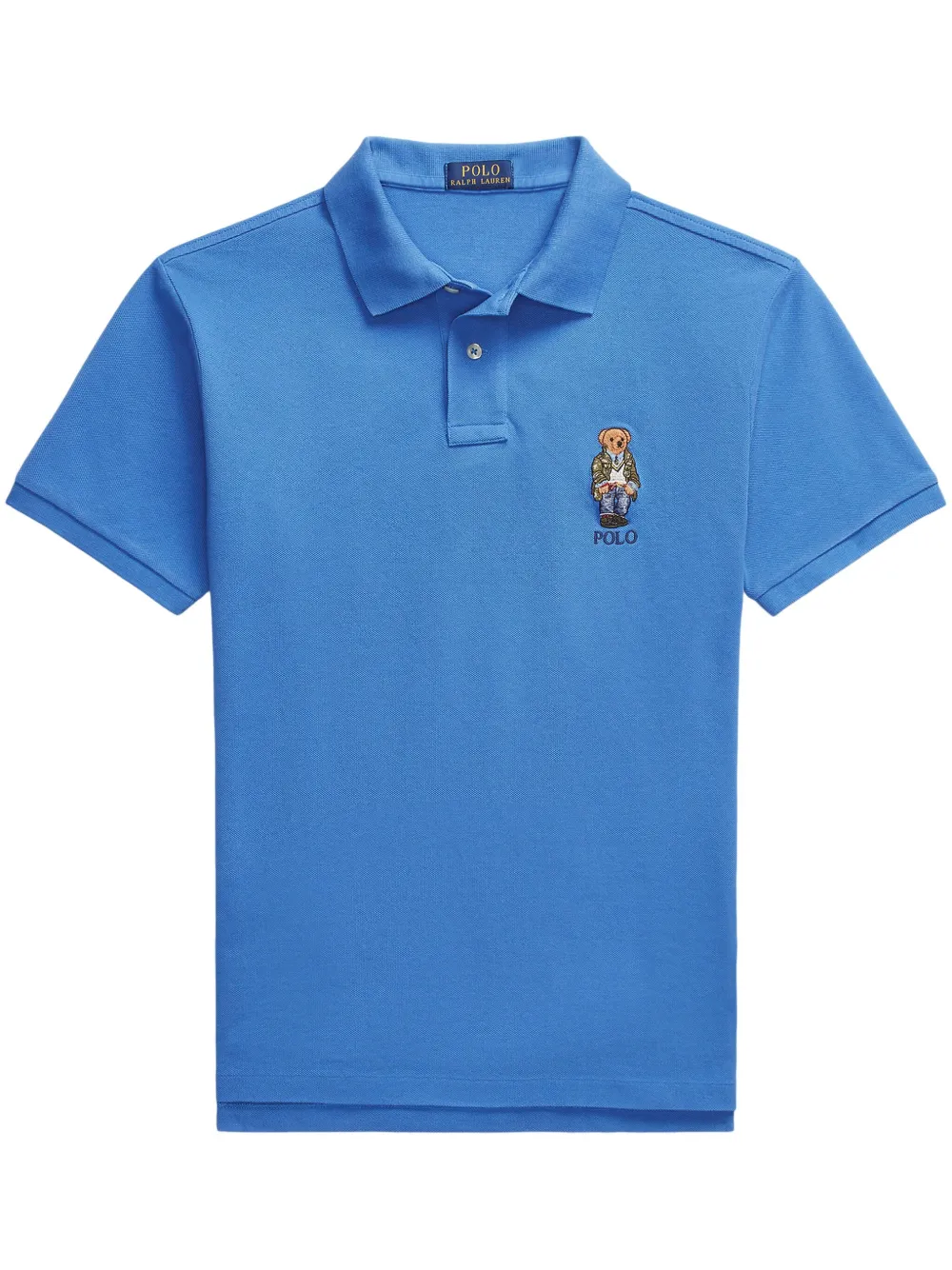 

Рубашка поло с вышивкой Polo Bear POLO RALPH LAUREN, синий