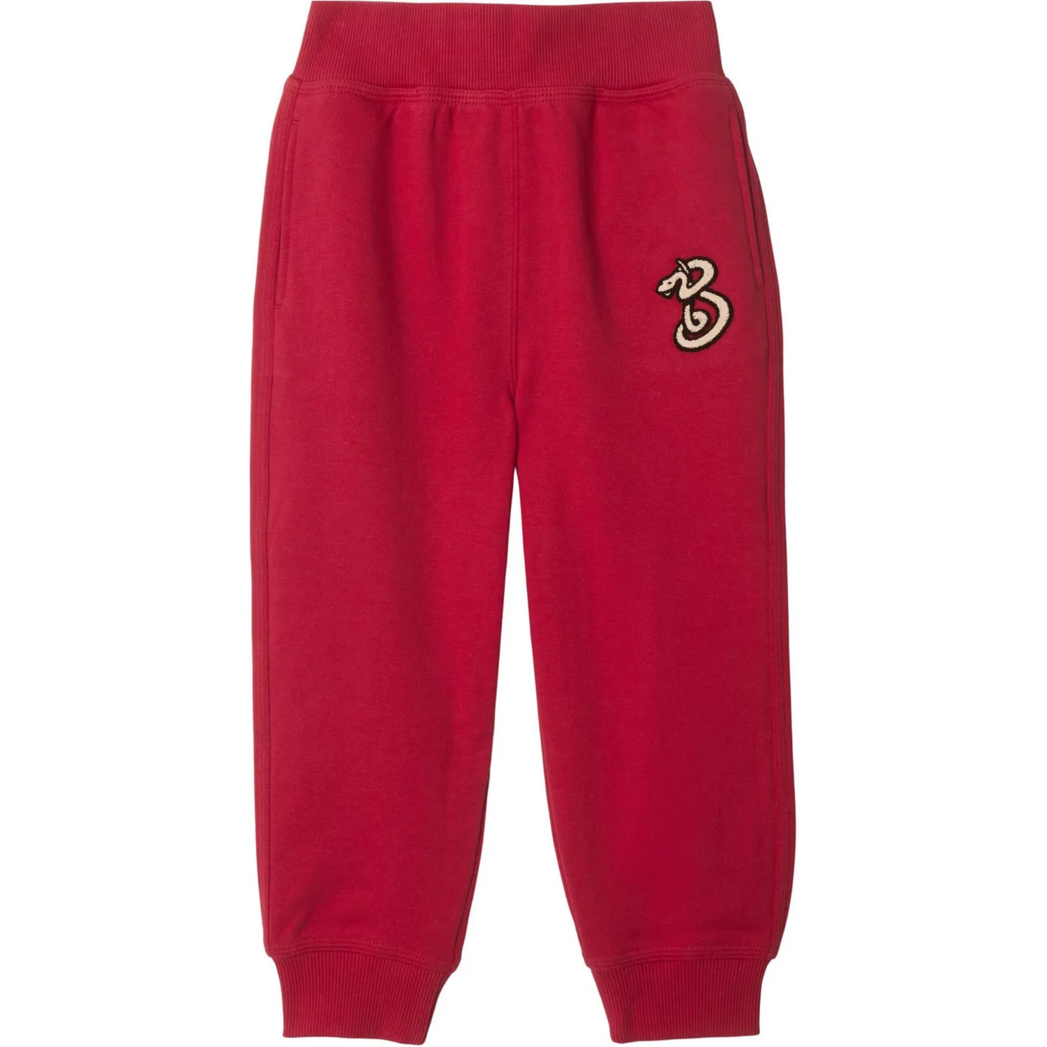 Burberry Детские вязаные спортивные штаны SS25 Red