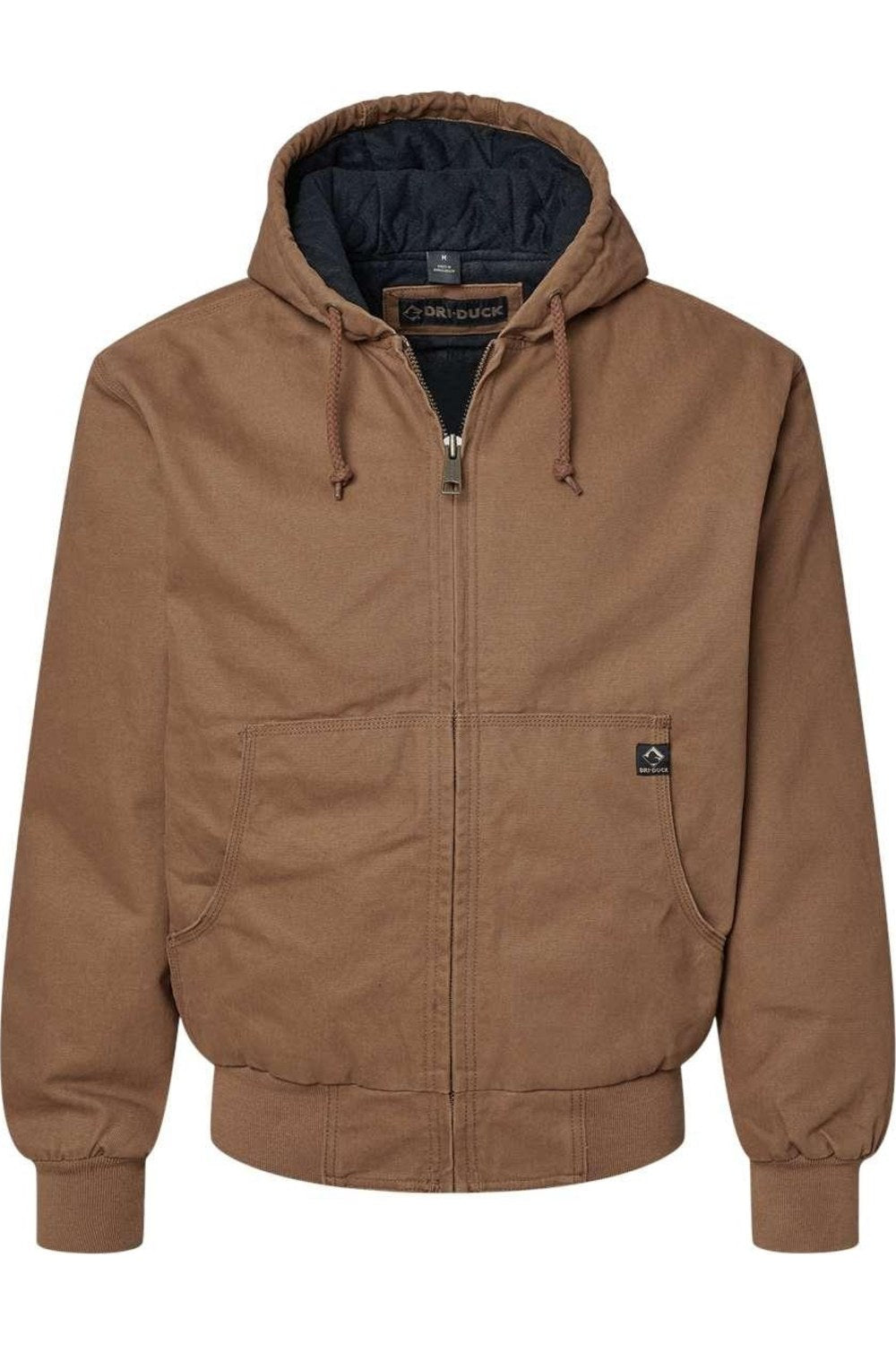 

Куртка DRI DUCK из ткани Cheyenne Boulder с капюшоном и трикотажной стеганой подкладкой, цвет field khaki