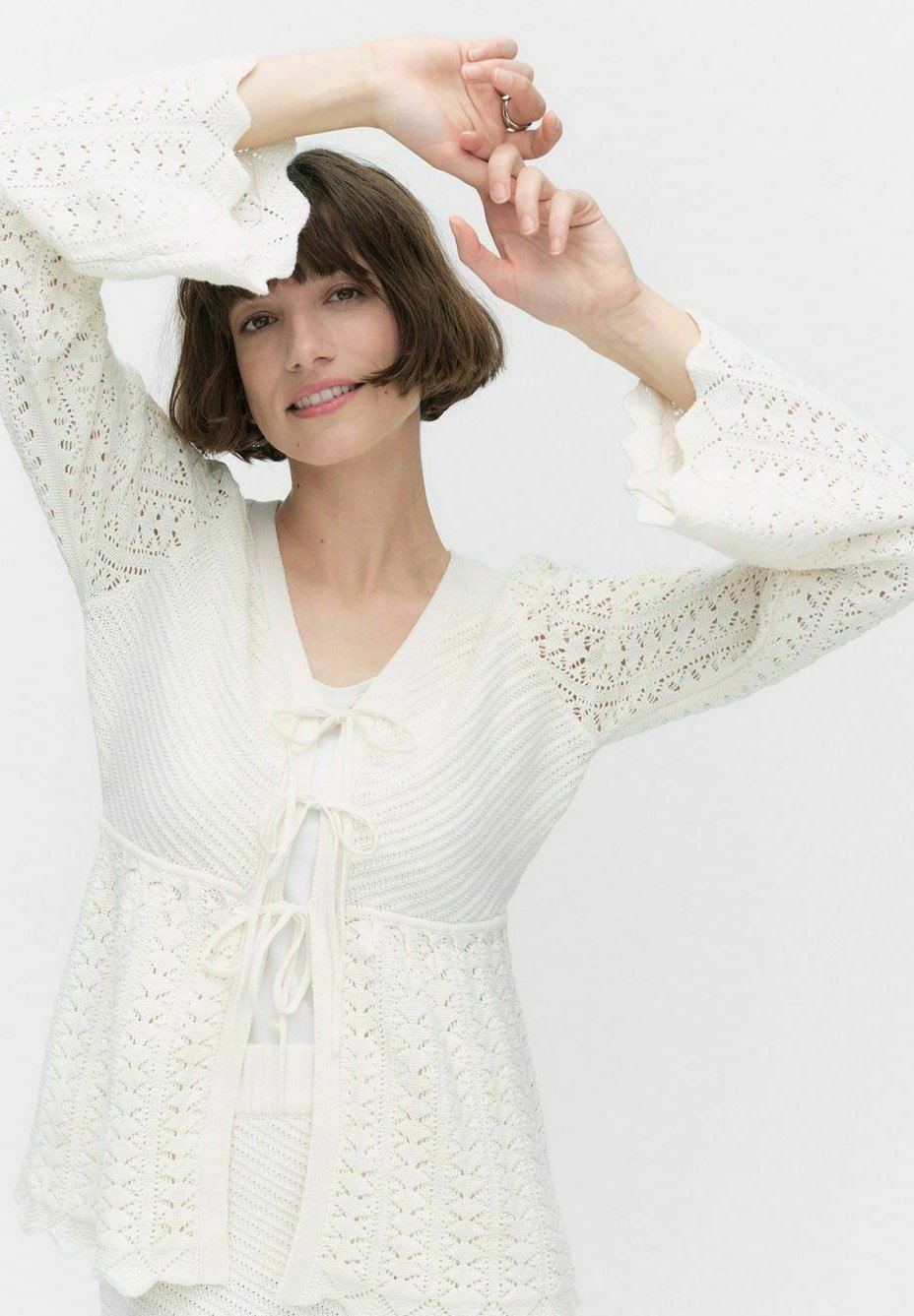

Кардиган VENDELLA KNITTED Dobber, белый