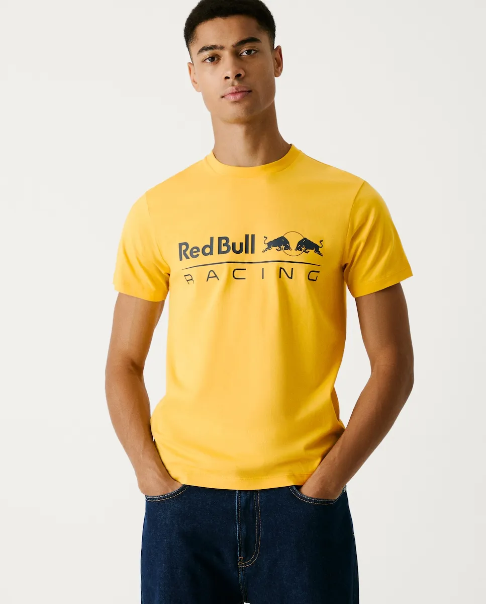 

Мужская футболка с коротким рукавом и напечатанным логотипом Pepe Jeans, жёлтый