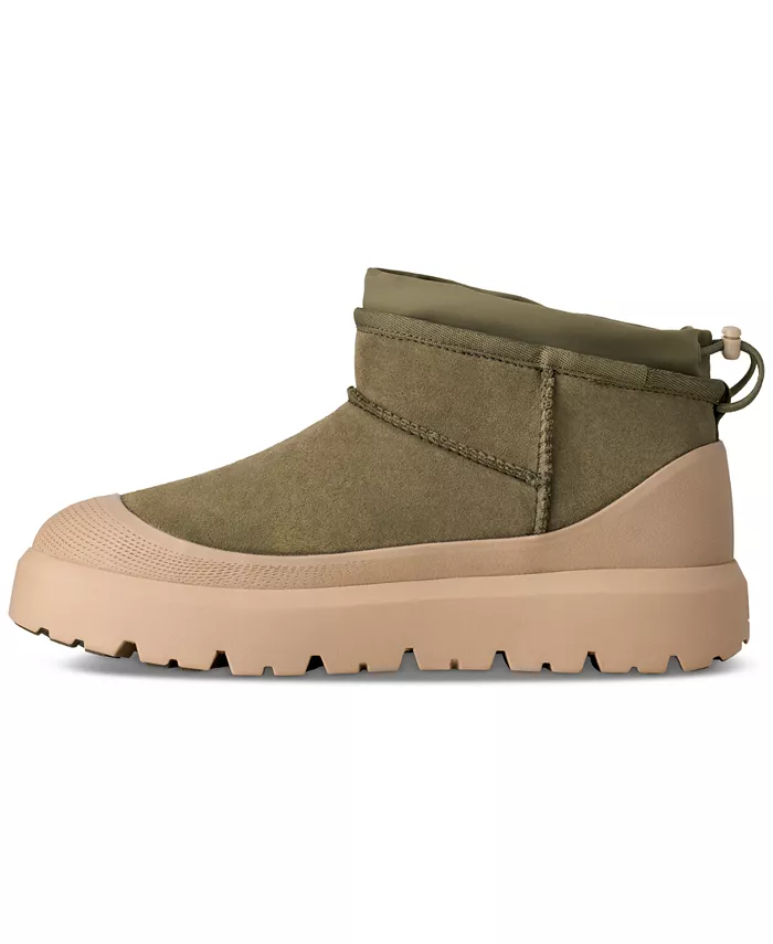 Мужские классические ультрамини гибридные ботинки Weather Ugg, зеленый — фото 3