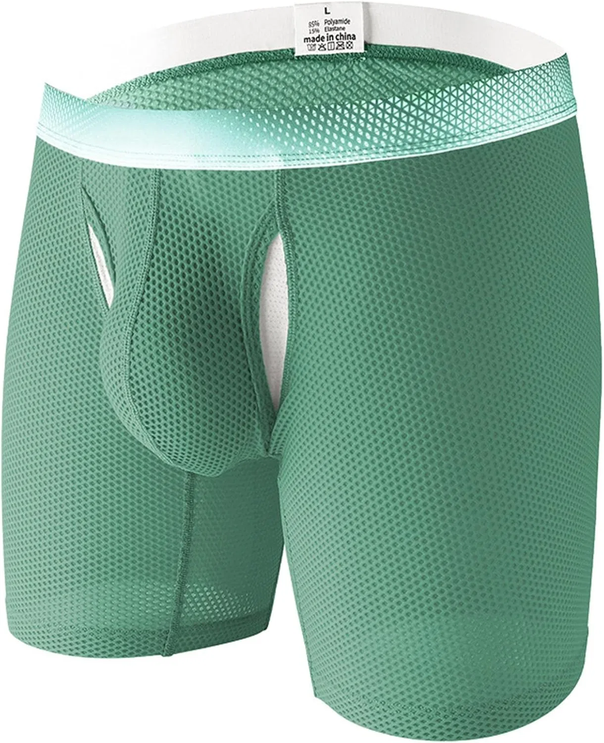 Боксеры дышащие, Solid Color, Dark Green