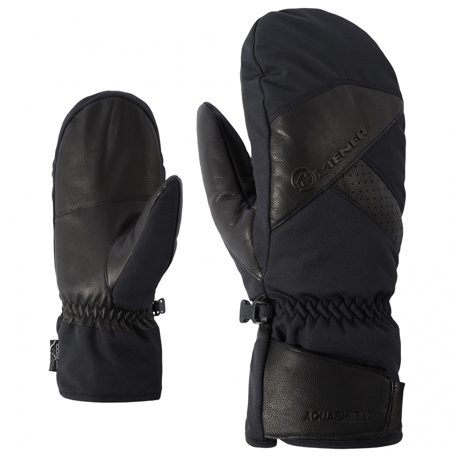 

Перчатки Ziener Gettero AS AW Mitten Glove Ski Alpine, черный