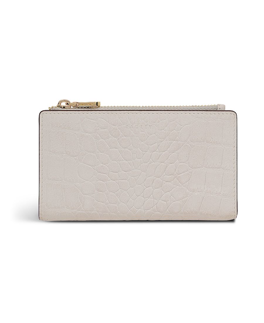 

Кошелек Coin Street Croc с застежкой-молнией Radley London, Snow