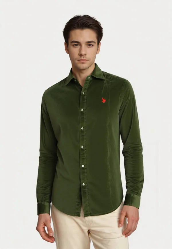 Рубашка U.S. Polo Assn., Olive