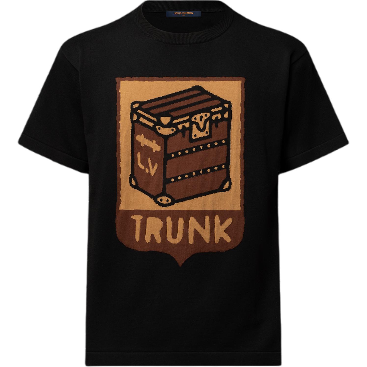 

Графическая футболка с коротким рукавом LOUIS VUITTON, черный