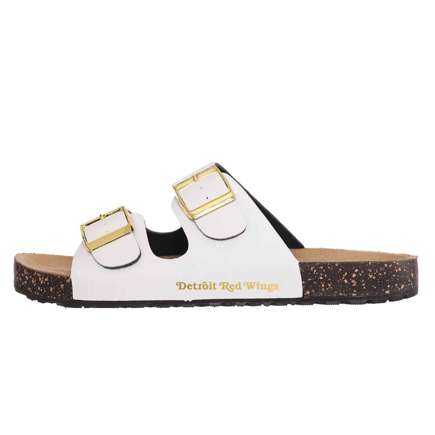 Женские сандалии с двойной пряжкой FOCO Detroit Red Wings — фото 2