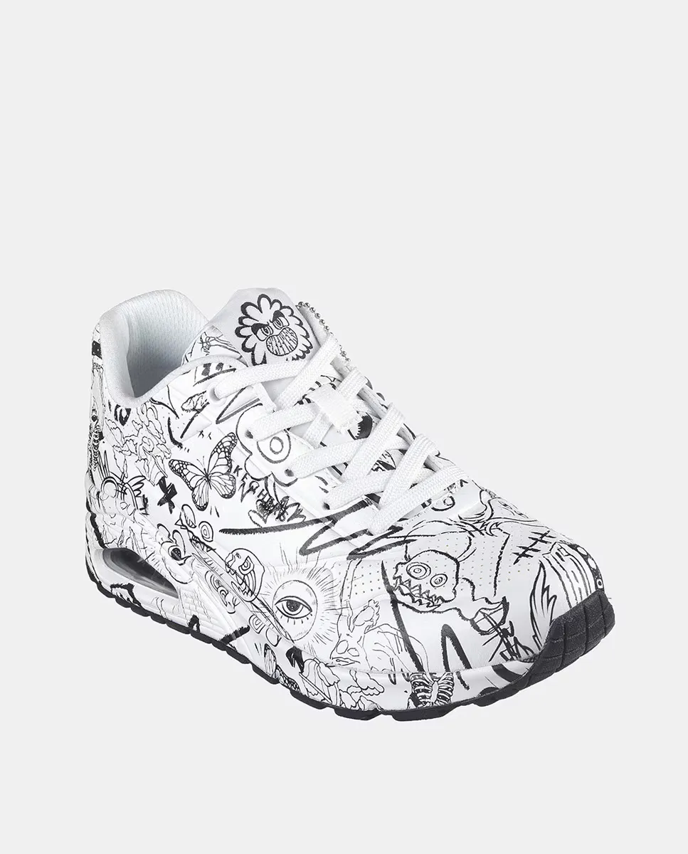 

Женские кроссовки Uno Air Vexx Skechers, белый