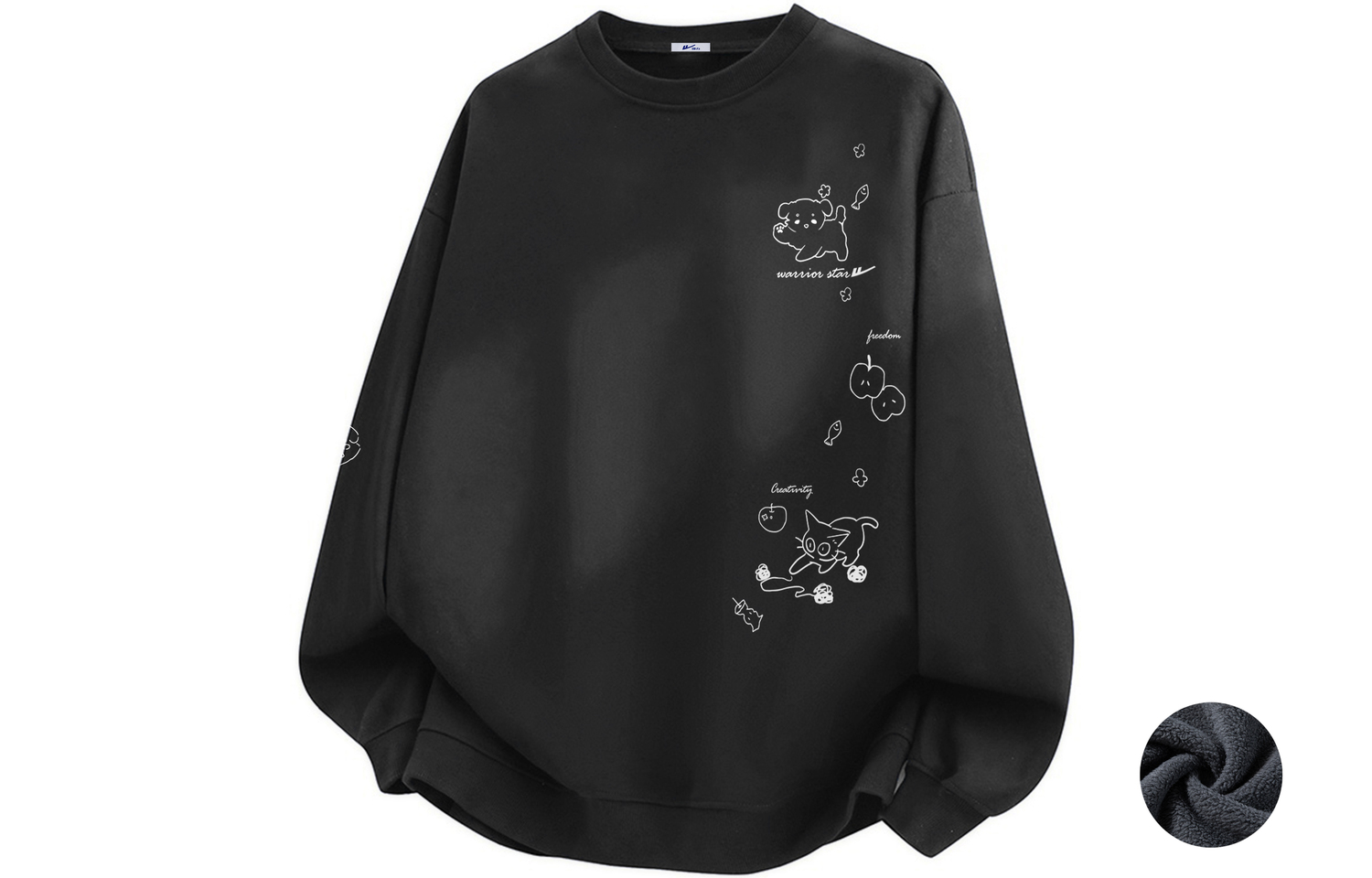 

Толстовка Huichao Riding The Wind Collection для женщин WARRIOR, темно-серый (fleece-lined)